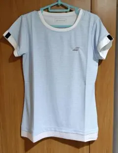 Babolat XL ライトブルー レディースTシャツ 新品