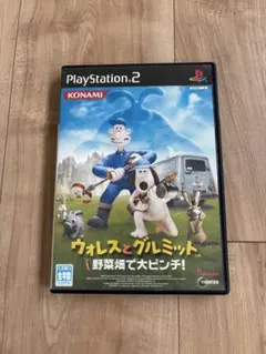 【美品】PS2 ウォレスとグルミット 野菜畑で大ピンチ！