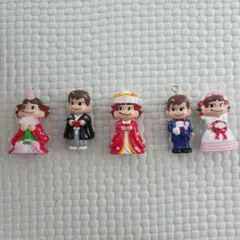 ペコちゃん ポコちゃんストラップ&メモ立てセット