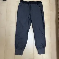 GU ジョガーパンツ ブラック