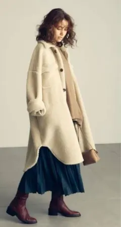 ミラオーウェン MilaOwen ビッグボアカバーオール