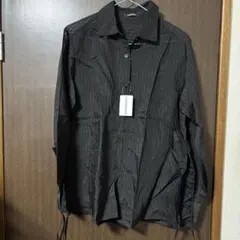 ［最終値下げ‼️］as know as PINKY 黒透け感シャツ新品未使用