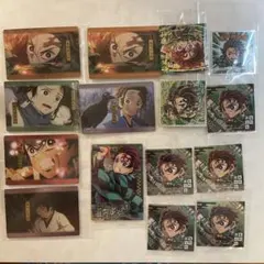 【未開封】鬼滅の刃　竈門炭治郎　まとめ売り　15枚　ウエハースシール　カード
