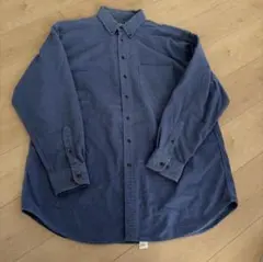 90s ウールリッチ USA製 長袖ボタンダウンシャツ ブルーのサムネイル