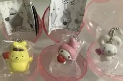 おみみでぶらりんマスコット 폼폼푸린 시나모롤 マイメロ