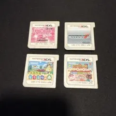 どうぶつの森　マリオカート　計4本