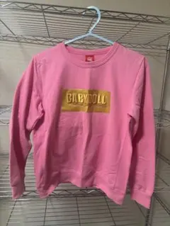 最終値下げ！！BABYDOLL ピンク トレーナー 150