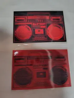 B’z FYOP 会場限定 ステッカー 2枚