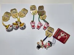 ハローキティ開運根付け キーホルダーセット