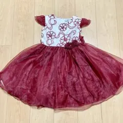 再値下げ 美品 ART LETTER ワンピース 花柄刺繍 フォーマルドレス