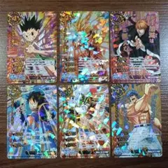 ミラバト ハンターハンター ドラゴンボール ブリーチ ワンピース トリコ 6枚
