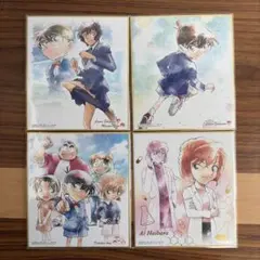 名探偵コナン　ミニ色紙　４点セット
