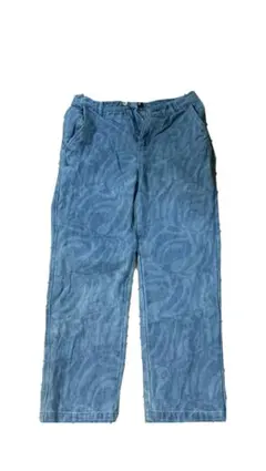 kenzo paris デニム ペイントジーンズ 総柄パンツ nigo - メルカリ