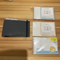 maruman ルーズリーフミニ 3種セット バインダー付きのサムネイル