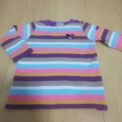 MIKI HOUSE/DOUBLE.B 長袖Tシャツ 90cm