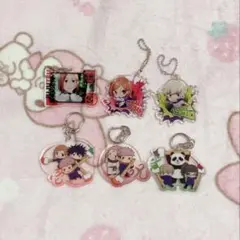 呪術廻戦 アクリルキーホルダー 6個セット