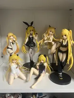To LOVEるダークネス·金色の闇·プライズフィギュア·8体セット·新品未