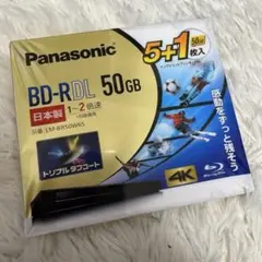 Blu-ray DiscBD-R DL 50GB 5+1枚 LM-BR50W6S