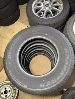 本州内送料無料 ジムニー シエラ 195/80R15 25年製 新車外し タイヤ 2025年製 新車外し】スズキ JB74 ジムニーシエラ 純正 15in 5.5J