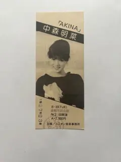 【非売品】中森明菜 86年 明菜ランド イン  ハワイアンセンター 告知ポスター 非売品】中森明菜 86年 明菜ランド イン ハワイアンセンター 告知