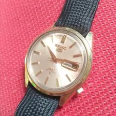 SEIKO 5 DX 25石 自動巻き 貴重なゴールドのサムネイル