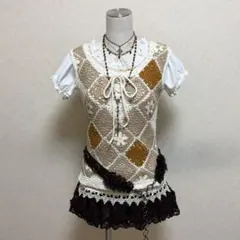 axes femme 森ガール ウィッシュコア 24着まとめ売り トップス 海外 ウィッシュコア axes femme 森ガール 刺繍 トップス - メルカリ