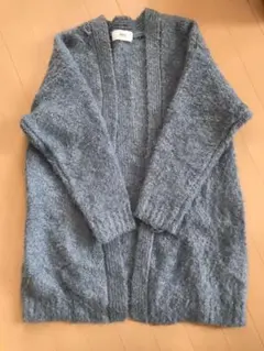 AZULbymoussy   ロングカーディガン　ブルー
