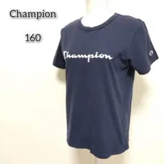 チャンピオン 【160】 トップス Tシャツ プリント ブランドロゴ ワッペン