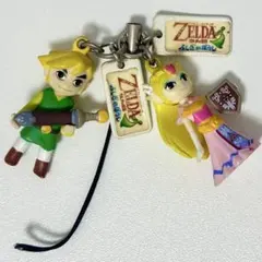 ゼルダの伝説 ふしぎのぼうし フィギュア マスコット ストラップ 3種