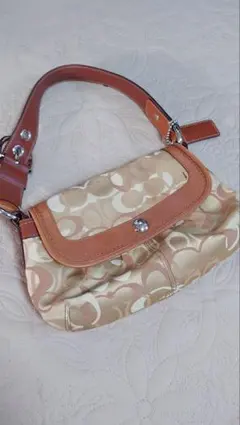 COACH コーチ シグネチャー ハンドバッグ ワンショルダー