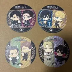 進撃の巨人 コースター リヴァイ エレン