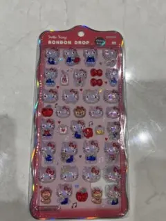 ハローキティ ボンボンドロップシール churukira