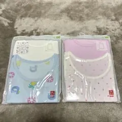【新品未開封/100cm】ユニクロ　コットンメッシュタンクトップ 2セット　肌着