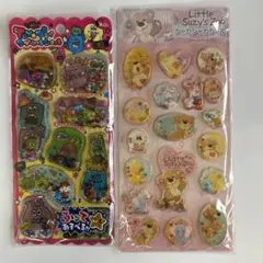 キラキラカプセルシール　シャカシャカシール 平成レトロシール