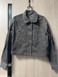 GU コーデュロイジャケット M ダークグレー