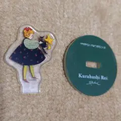 くらはしれい　Kurahashi Rei　アクリルスタンド　ミニブック付　緑A