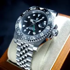 新品 PaganiDesign 黒 グレー GMT パガーニデザイン ジュビリー