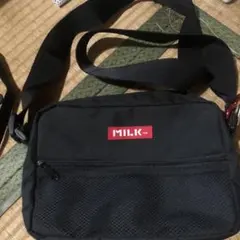 MILK FED ブラック ショルダーバッグ