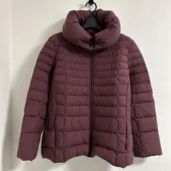 【美品】SIMPLELIFE ダウンジャケット ボルドー 11号