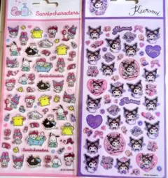 限定　最終値下　ライセンス品　サンリオ　キラキラシール　サンリオキャラクター