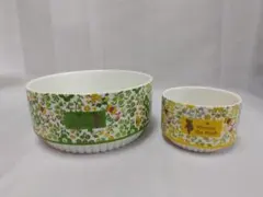 ★クマのプーさん　保存容器　耐熱皿　2個セット　蓋無し　C449