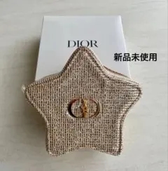 Dior ディオール　2025 ホリデー 星型ポーチ ゴールド　ポーチクリスマス