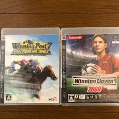PS3 ウイニングイレブン ウイニングポスト7 2枚セット