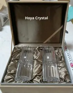 HOYA CRYSTAL クリスタルグラス 2個セット