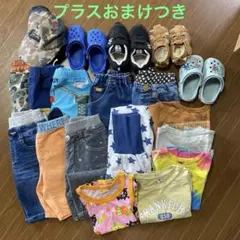 まとめ売り　男の子　90〜100 半袖Ｔと靴、サンダル、水着、パジャマ、帽子