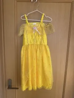 ディズニープリンセス 衣装 Lサイズ 黄色