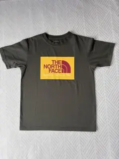 【美品】ノースフェイス Tシャツ M カーキ カリフォルニアロゴ 速乾