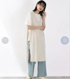 ローリーズファーム　サイドリボンワンピース　ベスト 秋冬