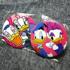 ディズニー / ドナルド デイジー / 缶バッジ