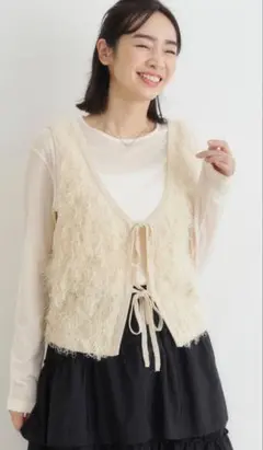 2WAYフリンジベスト